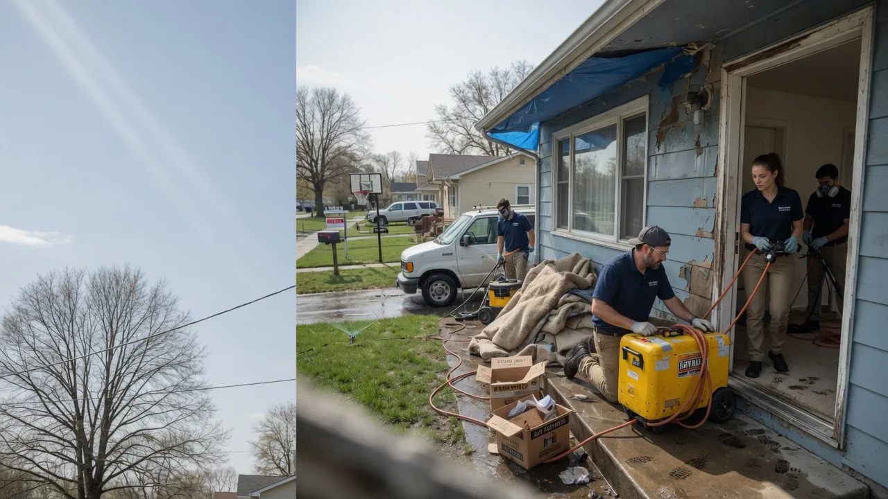Basement Flood Cleanup in Granite, OK near me